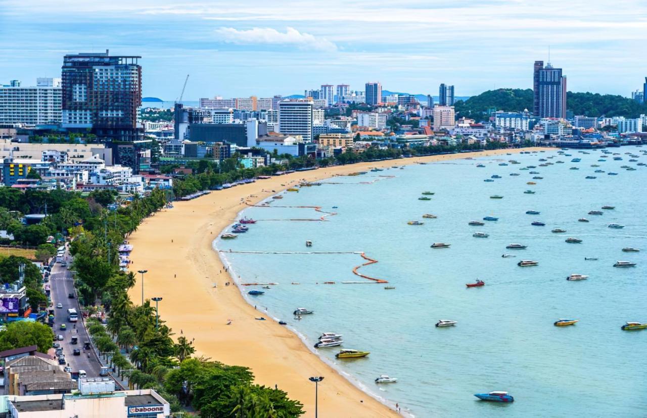 Central Pattaya - Infinity Pool Condo Pattaya View Buitenkant foto
