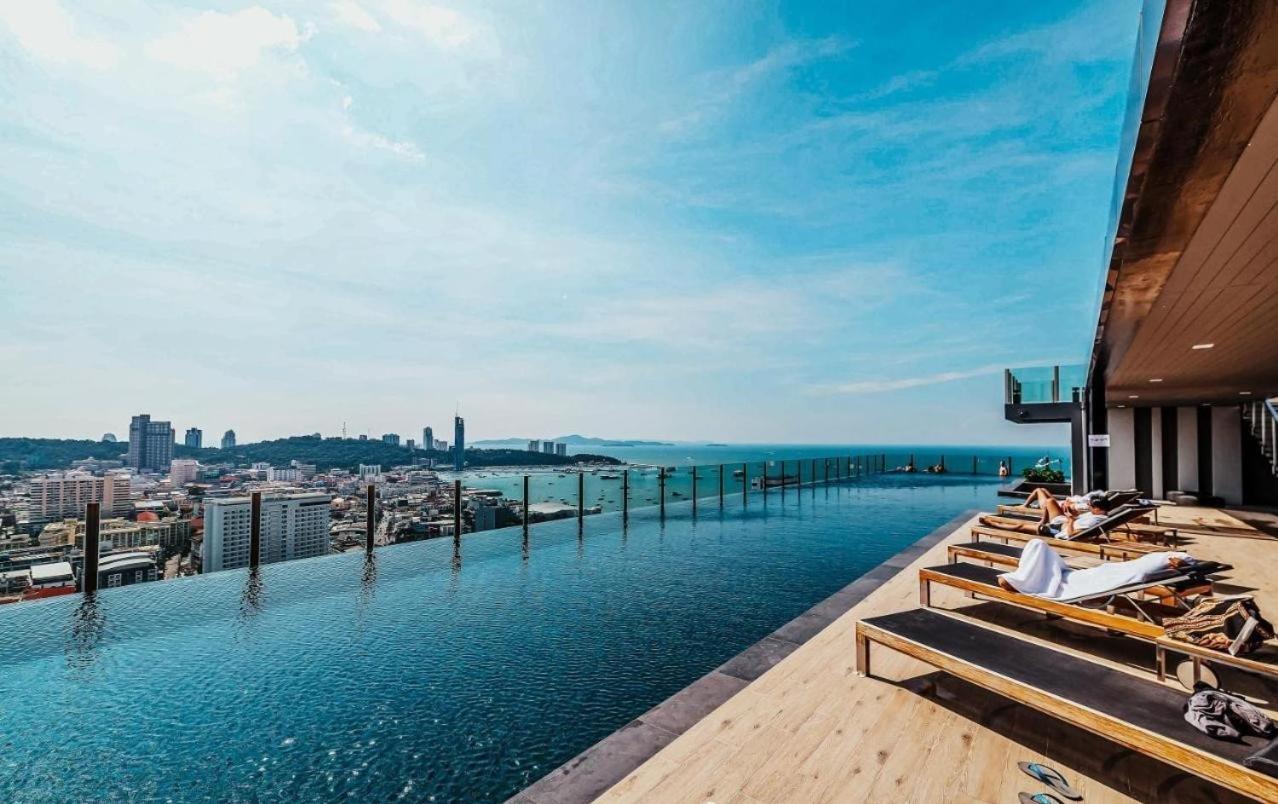 Central Pattaya - Infinity Pool Condo Pattaya View Buitenkant foto