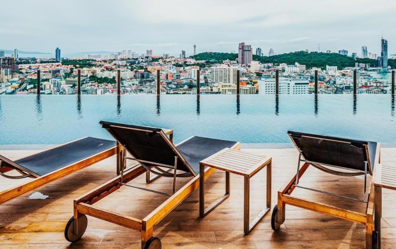 Central Pattaya - Infinity Pool Condo Pattaya View Buitenkant foto